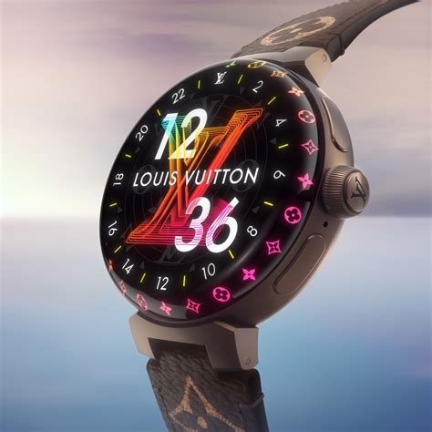 louis vuitton light up watch